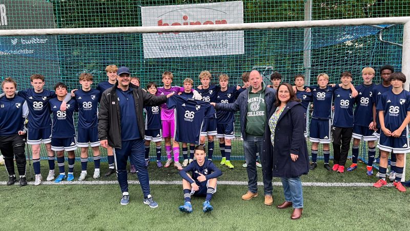 AS Antriebs- und Systemtechnik bleibt verlässlicher Partner der B-Jugend des SV Berghofen