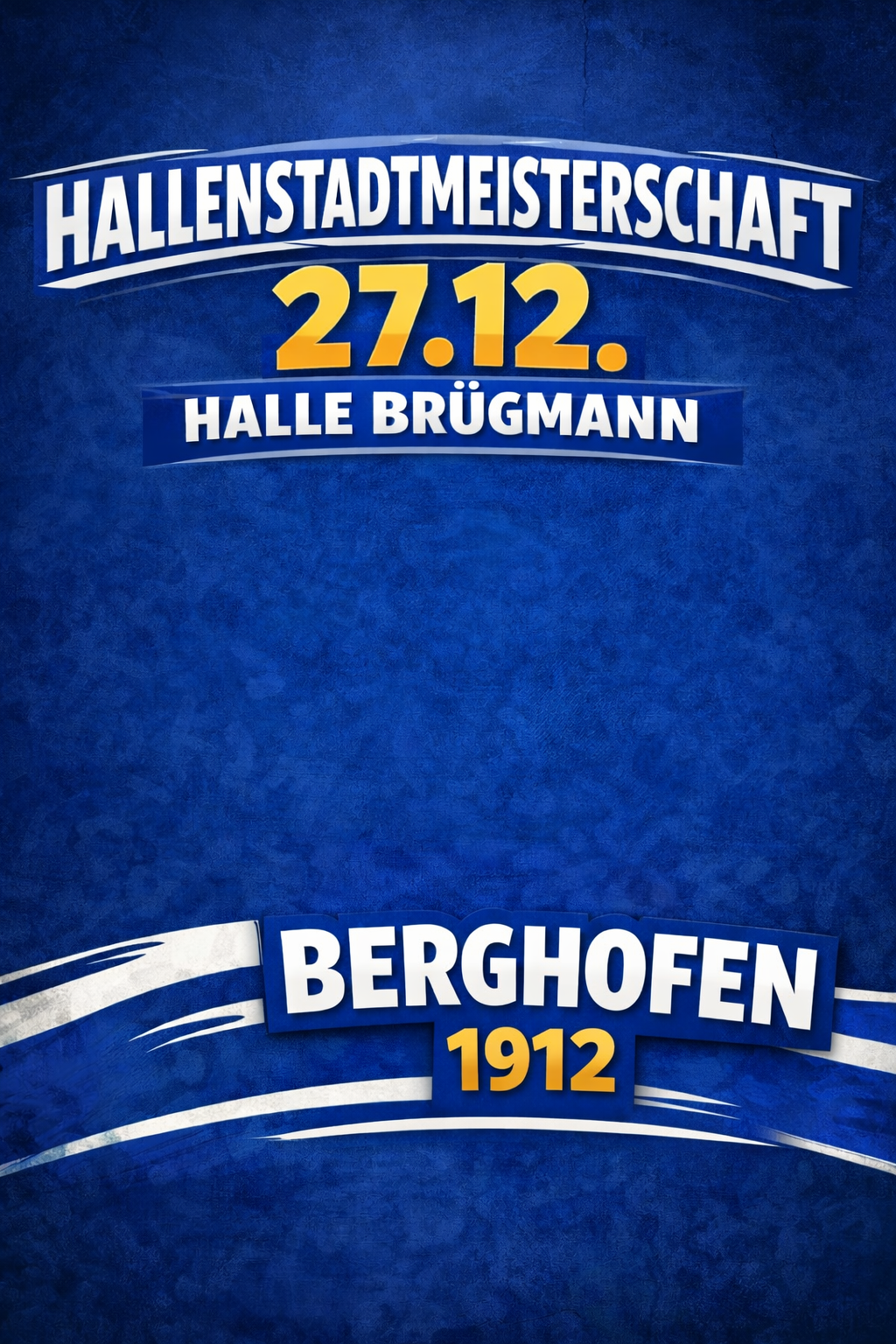 Read more about the article Hallenstadtmeisterschaft Herren 27.12.2025