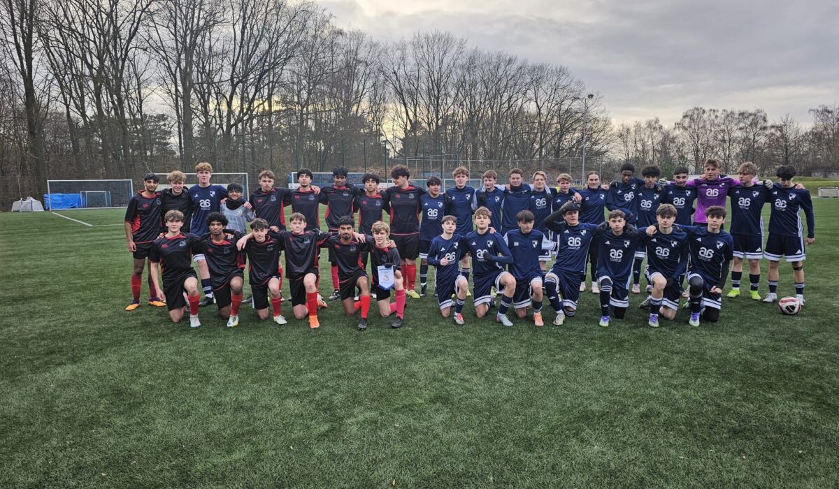 Sutton Grammar School zu Gast bei den Berghofer Jungs