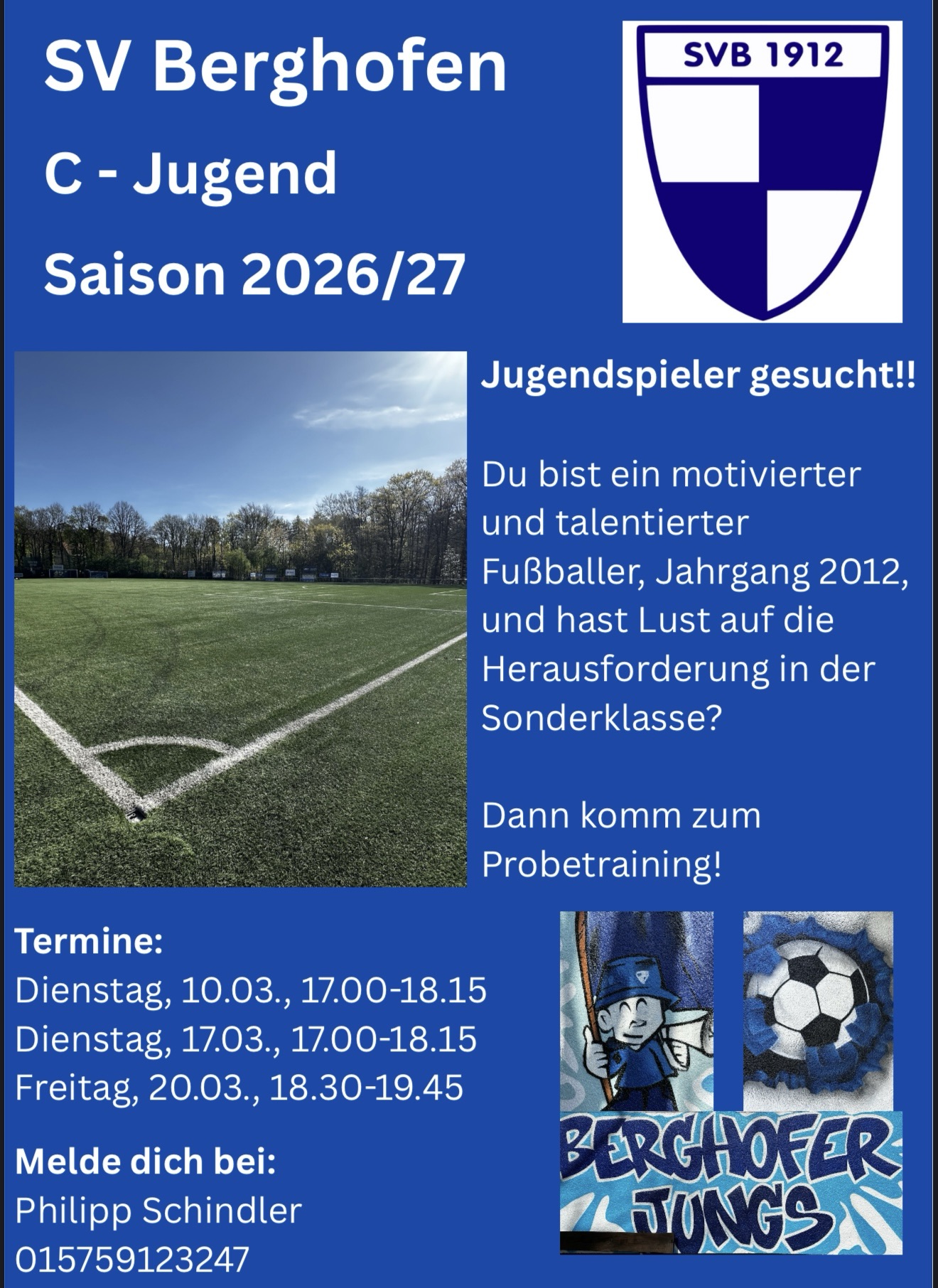 Read more about the article Spieler gesucht!  Jahrgang 2012